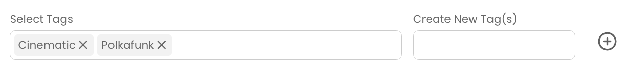 The window showing that the genre has been removed from the Select Tag(s) field.