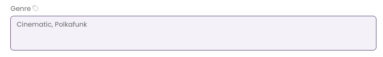 The removed genre is no longer showing in the Genre field